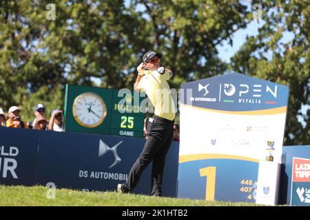 Rom, Latium, Italien. 18. September 2022. Auf dem Marco Simone Golf Club Italienisch Open 2022.in diesem Bild. (Bild: © Paolo Pizzi/Pacific Press via ZUMA Press Wire) Bild: ZUMA Press, Inc./Alamy Live News Stockfoto