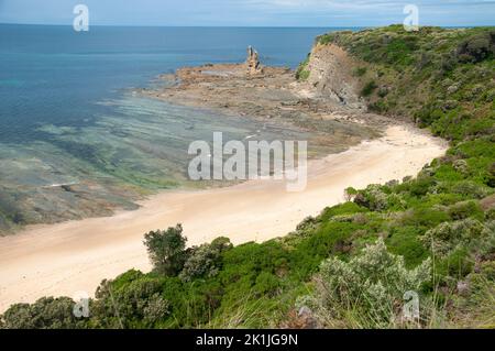 Eagle's Nest Beach am Bunurong Coastal Drive, Gippsland, Victoria, Australien Stockfoto