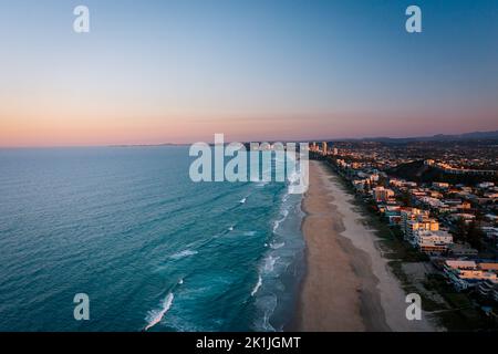 Miami Beach, Gold Coast, Australien Stockfoto