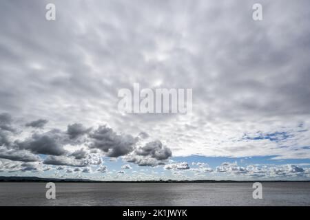 River Severn, Lydney Harbour, Lydney, Gloucestershire, GL15 4er Stockfoto