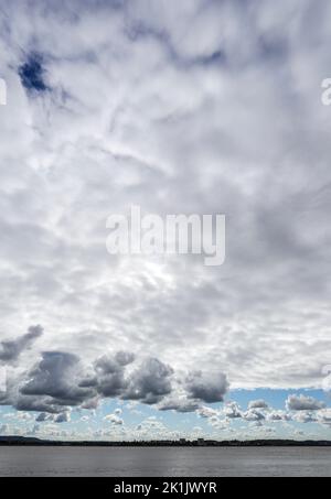 River Severn, Lydney Harbour, Lydney, Gloucestershire, GL15 4er Stockfoto