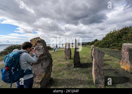 Lydney Harbour, Lydney, Gloucestershire, GL15 4er Stockfoto