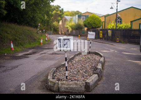 Bluebell Railway und Umgebung in East Sussex. Stockfoto