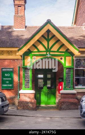 Bluebell Railway und Umgebung in East Sussex. Stockfoto