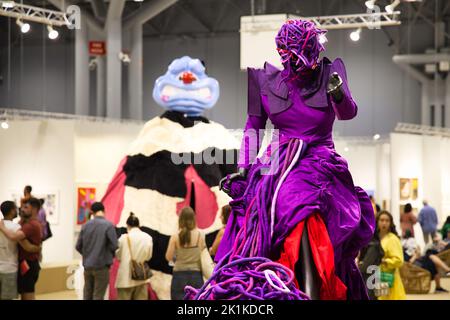 Ein Eckpfeiler der Armory Show New York Art Fair für Herbst 2022 Stockfoto