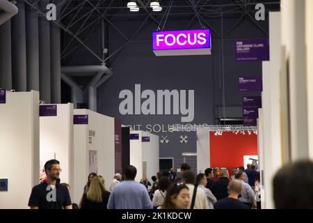 Ein Eckpfeiler der Armory Show New York Art Fair für Herbst 2022 Stockfoto