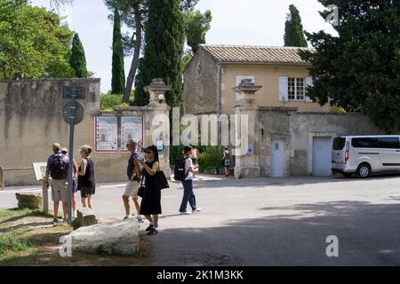 Van Goghs Welt: Die Saint-Paul-Asyl waren Maler Vincent van Gogh war ein Patient. In Saint Remy de Provence in Südfrankreich. Stockfoto