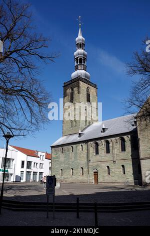 St. Petrikirche, die Hauptkirche der evangelischen St. Petri Pauli Gemeinde Stockfoto