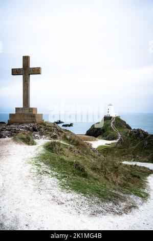 Kleine Auswahl an Fotos, die auf Anglesey aufgenommen wurden Stockfoto