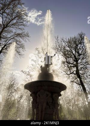 Brunnen der Gärten des Prinzen in Aranjuez Stockfoto