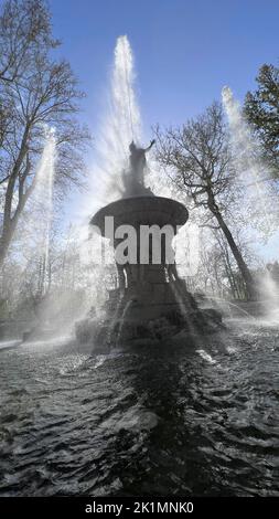 Brunnen der Gärten des Prinzen in Aranjuez Stockfoto