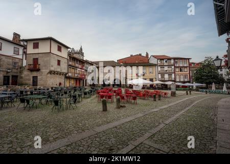 Sao Tiago Square - Guimaraes, Portugal Stockfoto