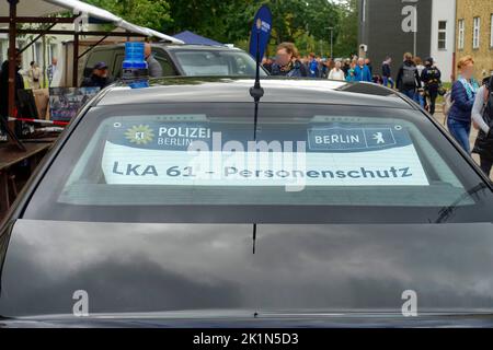 Tag der offenen Tür, Polizeiakademie, Ruhleben, Berlin, Deutschland Stockfoto