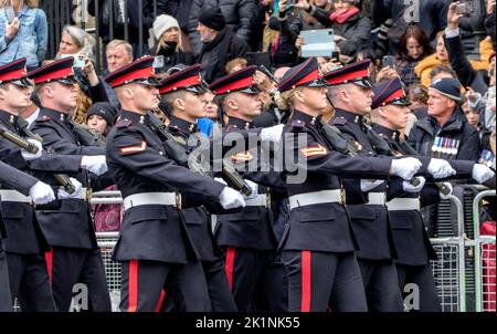 Westminster, London, Großbritannien. 19. September 2022. Beerdigung von Königin Elizabeth II. Kredit: Newspics UK London/Alamy Live Nachrichten Stockfoto