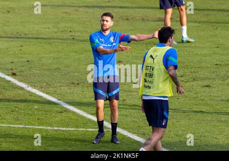 Florenz, Italien. 19. September 2022. Italien Jorginhier Portrait während der Pressekonferenz und Italien Training Session, andere in Florenz, Italien, September 19 2022 Quelle: Independent Photo Agency/Alamy Live News Stockfoto