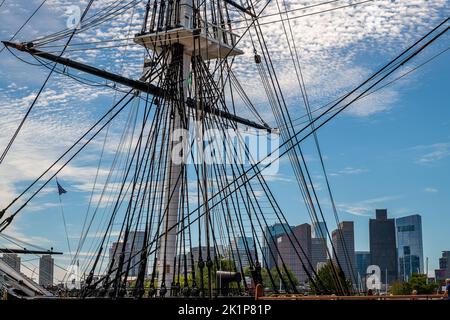 Bostons Freedom Trail Stockfoto