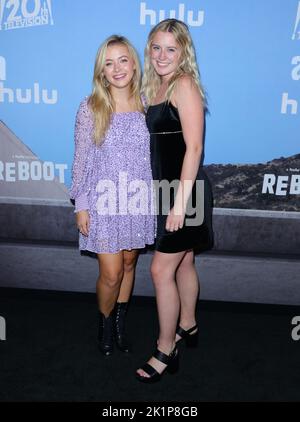 Century City, USA. 19. September 2022. Emma Meisel, Allison Larned kommt bei der Hulus Original Series REBOOT Premiere an, die am Montag, den 19. September 2022 im Fox Studio Lot in Century City, CA, stattfand. (Foto: Juan Pablo Rico/Sipa USA) Quelle: SIPA USA/Alamy Live News Stockfoto