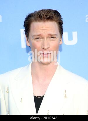 Los Angeles, Ca. 19. September 2022. Calum Worthy bei der Premiere von Hulus Reboot bei Fox Lot in Los Angeles, Kalifornien, am 19. September 2022. Quelle: Saye Sadou/Media Punch/Alamy Live News Stockfoto