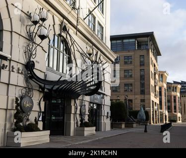 Newcastle Upon Tyne - Malmaison Hotel Stockfoto