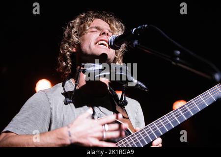 Kopenhagen, Dänemark. 19. September 2022. Die australische Sängerin, Songwriterin und Musikerin Kim Churchill spielt ein Live-Konzert im VEGA in Kopenhagen. (Foto: Gonzales Photo/Alamy Live News Stockfoto