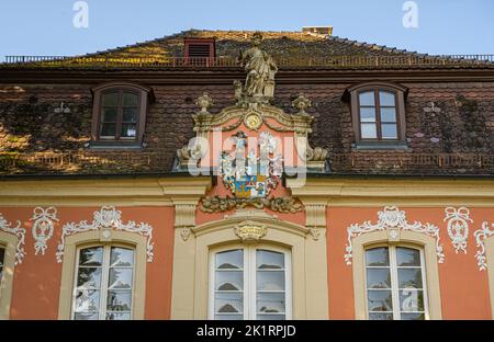 Rokoko-Palast im Stadtpark Schwäbisch Gmünd. Baden Württemberg, Deutschland, Europa Stockfoto