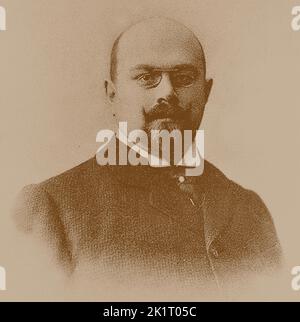 Porträt von Michail Abramowitsch Morosow (1870-1903). Museum: PRIVATE SAMMLUNG. Autor: ANONYM. Stockfoto