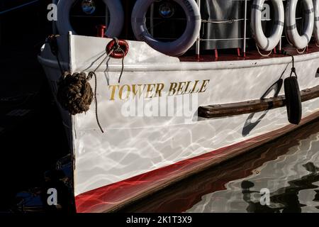 Tower Belle Cruise, Bristol. VEREINIGTES KÖNIGREICH. Stockfoto