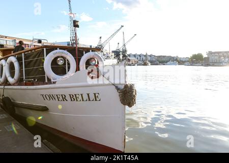 Tower Belle Cruise, Bristol. VEREINIGTES KÖNIGREICH. Stockfoto