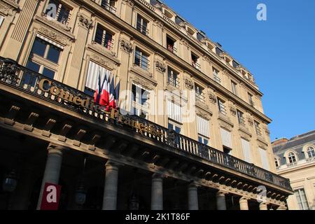 Gebäude (la comédie française) in paris in frankreich Stockfoto