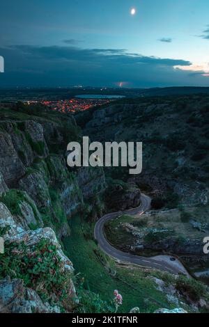 Cheddar Gorge Stockfoto