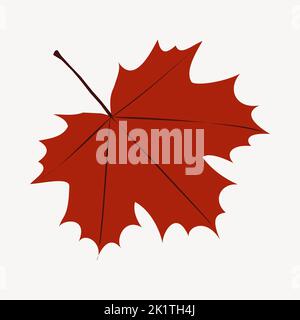 Ahornblatt Collage Element Illustration Vektor. Stock Vektor