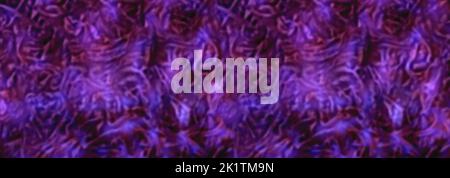 Defokusstes violettes gewelltes Ligtmuster oder Hintergrund Stockfoto