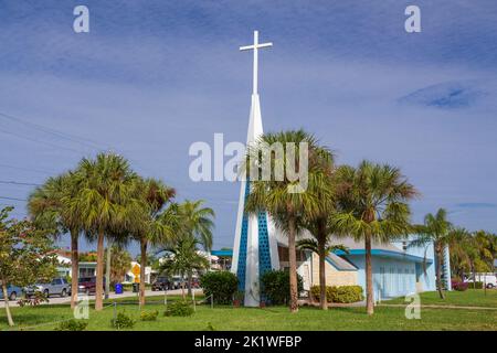 Gemeinde Kirche von Lauderdale am Meer, Fort Lauderdale, Florida, USA. Stockfoto