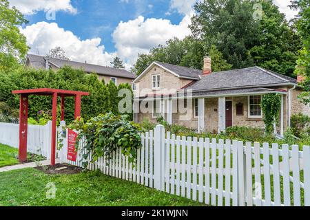 Das McCrae House in Guelph, Ontario, Kanada, war der Geburtsort des kanadischen Autors John McCrae Stockfoto