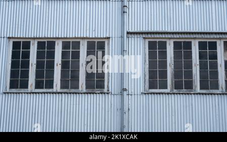 Verlassene alte Haus in Kandy Stadt, Sri Lanka Stockfoto