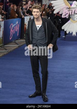 London, Großbritannien. 20. September 2022. Joe Alwyn sah, wie er auf dem Curzon Mayfair in London an der britischen Premiere von Catherine Called Birdy teilnahm. (Foto von Brett Cove/SOPA Images/Sipa USA) Quelle: SIPA USA/Alamy Live News Stockfoto