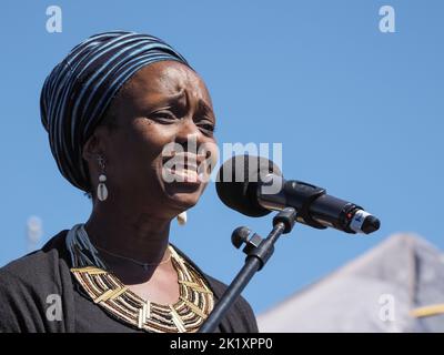 Women's March4Justice Rally Parliament House, 15. März 2021 Stockfoto