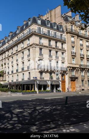 Restaurant 6 New York, Avenue de New York in Paris, Frankreich, Europa Stockfoto