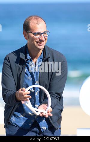 21. September 2022, Madrid, Madrid, Spanien: Paco Cabezas nahm am 21. September 2022 am 70.. San Sebastian International Film Festival im Kursaal Palace in Donostia / San Sebastian, Spanien, an der Fotocall „La novia gitana“ Teil (Foto: © Jack Abuin/ZUMA Press Wire) Stockfoto