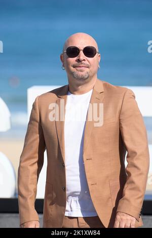 21. September 2022, Madrid, Madrid, Spanien: Vicente Romero nahm am 21. September 2022 am San Sebastian International Film Festival 70. im Kursaal Palace in Donostia / San Sebastian, Spanien, Teil (Bildquelle: © Jack Abuin/ZUMA Press Wire) Stockfoto