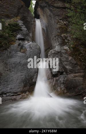 Punchbowl Falls Jasper National Park Stockfoto