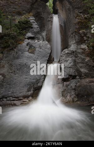 Punchbowl Falls Jasper National Park Stockfoto