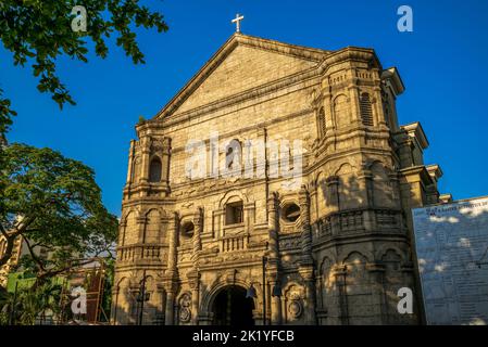 Malate Katholische Kirche in Manila, Philippinen Stockfoto