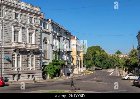 Katharina der große Platz in Odessa, Ukraine Stockfoto