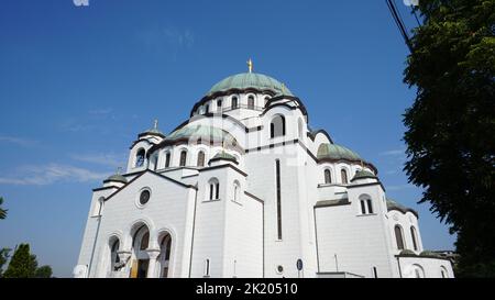 Kirche des Heiligen Sava, Belgrad, Serbien Stockfoto