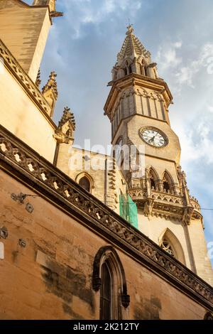 Manacor, Palma de Mallorca - Spanien - 15. September 2022. Pfarrei unserer Lieben Frau von Schmerzen, Es ist ein Tempel der katholischen Anbetung Stockfoto