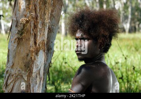 JAMIE GULPILIL, zehn Kanus, 2006 Stockfoto