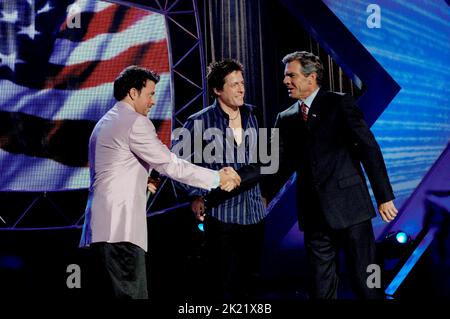 SAM GOLZARI, Hugh Grant, Dennis Quaid, AMERICAN DREAMZ, 2006 Stockfoto