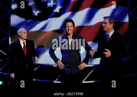 WILLEM DAFOE, Hugh Grant, Dennis Quaid, AMERICAN DREAMZ, 2006 Stockfoto