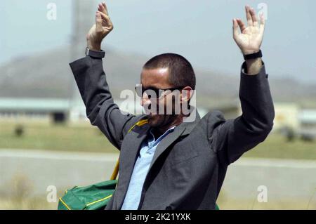 ANTONIO DE LA TORRE, DUNKELBLAU FAST SCHWARZ, 2006 Stockfoto